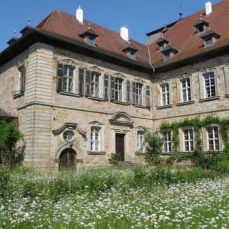 Ferienzimmer Im Schloss Burgpreppach Hotel Exterior foto